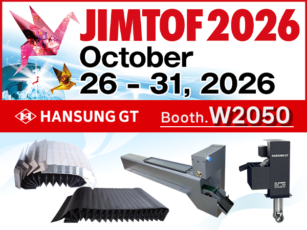 JIMTOF 2026 HansungGT Booth Np.W2050